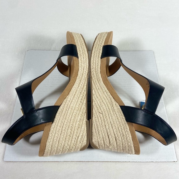 NEW Kenneth Cole Reaction Women's Card T-Strap Espadrille Wedge Sandal Sz 10M - Picture 8 of 11